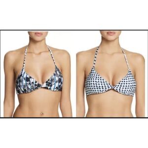 NWT Reversible Lucky Brand Bath suit top size M